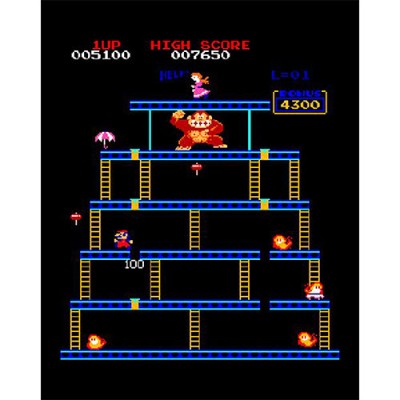 Placa Decorativa Donkey Kong - Mod.01